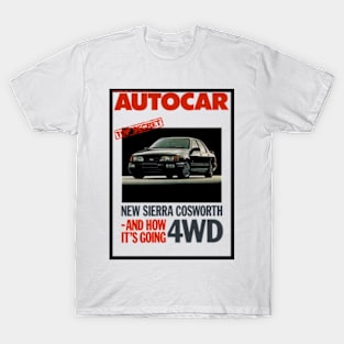 FORD SIERRA 4x4 - magazine cover T-Shirt